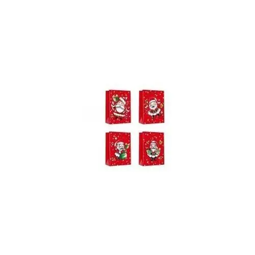 Adar Torebka prezentowa z motywem świątecznym mix