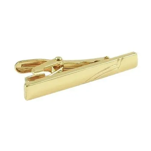 Elegancka spinka do krawata (4cm) - złota spkalt0067 Alties
