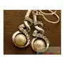 ALVARO - srebrne kolczyki perła i kryształy, kolor biały Sklep