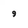 Amscan Balon foliowy cyfra 9 satynowa czarna 86cm Sklep