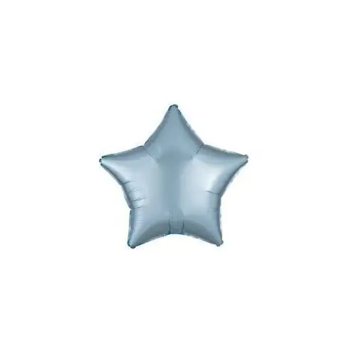 Amscan balon foliowy lustre pastel niebieski gwiazda 48cm