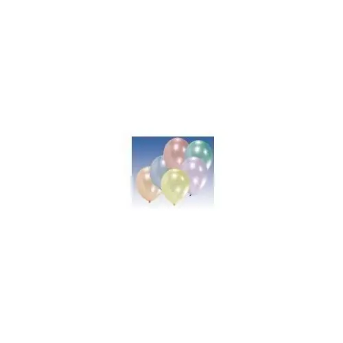 Balony lateksowe perlowe 25,4 cm/10" 8szt Amscan