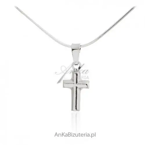 Anka biżuteria Ankabizuteria.pl krzyżyk srebrny biżuteria srebrna