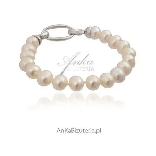Ankabizuteria.pl piękna bransoletka z pereł w stylu lat 50. coco chanel Anka biżuteria 2