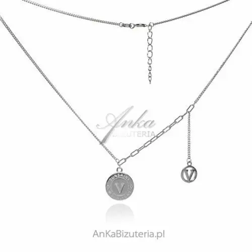 Ankabizuteria.pl Srebrny naszyjnik visibly sunshine - modna biżuteria damska