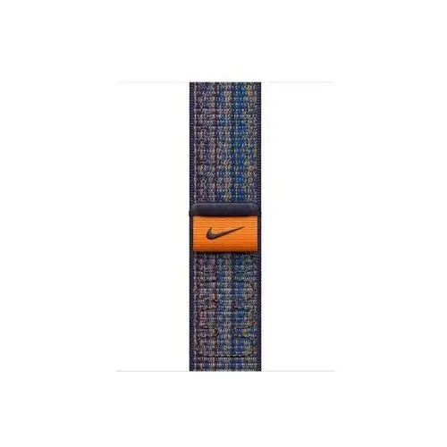 Apple sportowa Nike w kolorze sportowego błękitu/pomarańczowym do koperty 41 mm