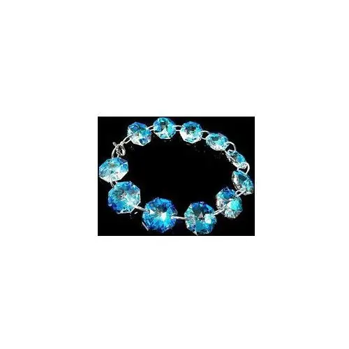 Hit bransoletka kryształy blue aurora certyfikat Arande