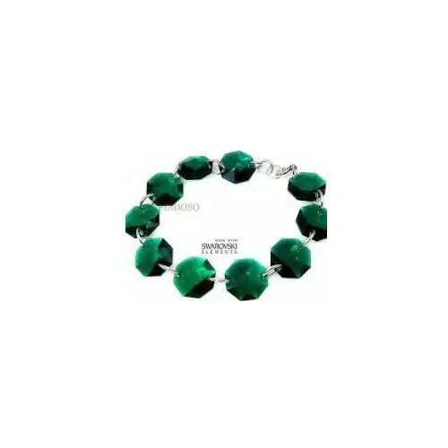 Hit bransoletka swarovski emerald certyfikat Arande