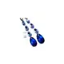 Arande Komplet łańcuszek swarovski blue comet gloss Sklep