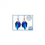 Komplet swarovski special blue leaf srebro Arande Sklep