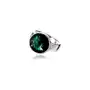 Kryształy Piękny Pierścionek Zielony Paris Emerald Srebro, kolor zielony Sklep