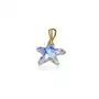 Kryształy piękny WISIOREK Aurora Starfish złote SREBRO Sklep