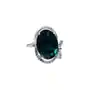 Arande Kryształy zielony pierścionek emerald srebro Sklep
