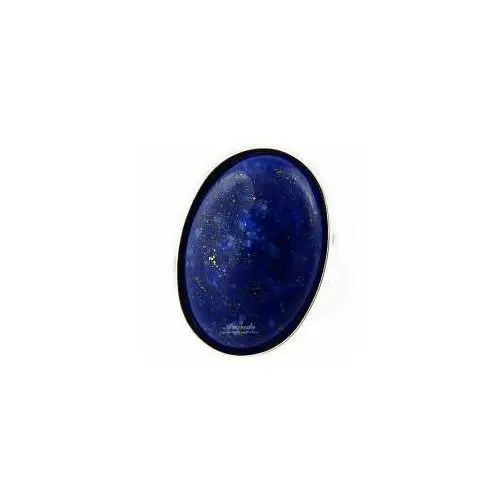 Arande Lapis lazuli okazały pierścionek srebro r16 r19-21