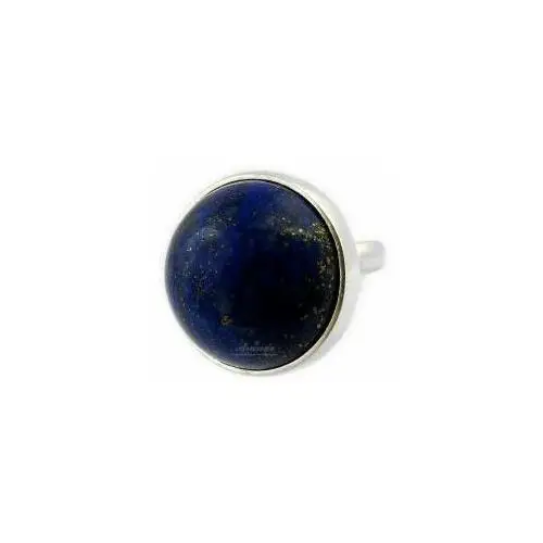 Lapis lazuli piękny pierścionek srebro r10-24 Arande