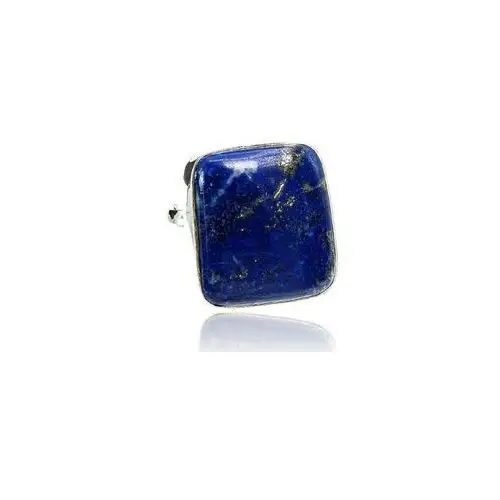 Arande Lapis lazuli przepiękny duży pierścionek srebro r10-26