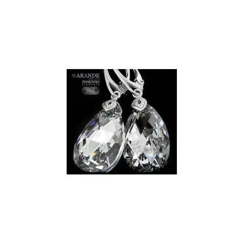 NAJNOWSZE SWAROVSKI komplet+łańcuszek COMET SREBRO