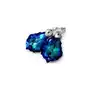 NOWE! SWAROVSKI kolczyki BAROQUE BLUE SREBRO,80 Sklep