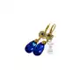 Arande Nowe swarovski piękne kolczyki blue feel gold Sklep