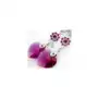 NOWE SWAROVSKI unikatowe kolczyki FUCHSIA FEEL,18 Sklep