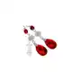 Arande Nowe! swarovski unikatowe kolczyki siam feel gloss Sklep