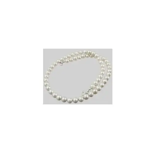 Prawdziwe piękne perły naszyjnik certyfikat srebro Arande