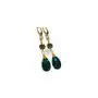 SWAROVSKI cudne kolczyki EMERALD BELLA GOLD Sklep