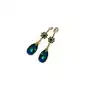 Swarovski cudne kolczyki emerald bella gold Arande Sklep