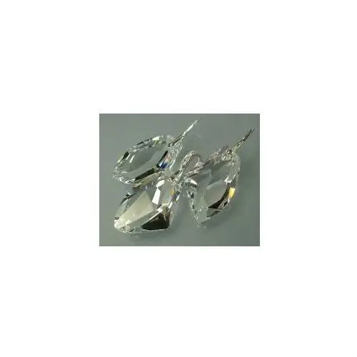 Arande Swarovski duży komplet crystal srebro