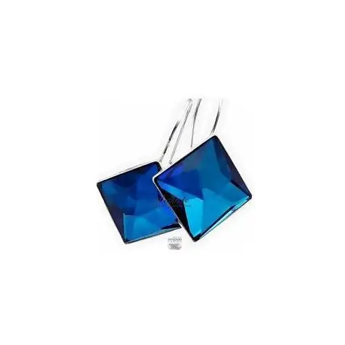 SWAROVSKI KOLCZYKI BERMUDA BLUE SREBRO CERTYFIKAT,31