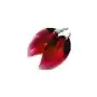 Arande Swarovski kolczyki ruby leaf certyfikat Sklep