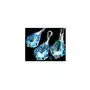 Arande Swarovski komplet baroque blue aurora srebro Sklep