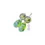 SWAROVSKI ozdobne długie kolczyki PERIDOT SREBRO, 700484 Sklep