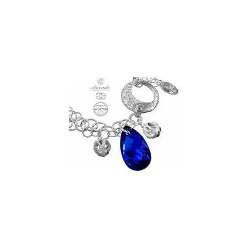 SWAROVSKI piękna bransoletka BLUE COMET SREBRO, 700682