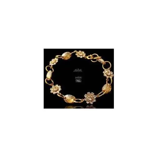 SWAROVSKI Piękna Bransoletka GOLDEN FEEL