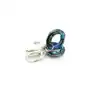Swarovski piękne kolczyki pierścienie blue Arande Sklep