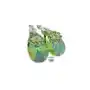 SWAROVSKI piękne zielone kolczyki PERIDOT FLOWER, 700138 Sklep
