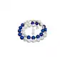 SWAROVSKI piękny naszyjnik PERŁY BLUE WHITE FANTASIA SREBRO, 700846 Sklep