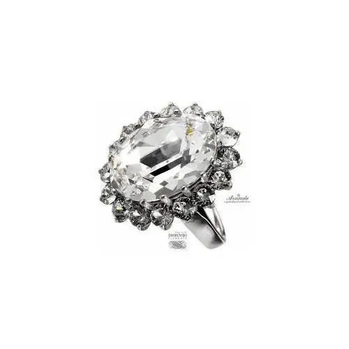 SWAROVSKI piękny pierścionek ROYAL CRYSTAL SREBRO,82