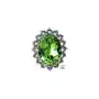 SWAROVSKI piękny pierścionek ROYAL GREEN SREBRO, kolor zielony Sklep
