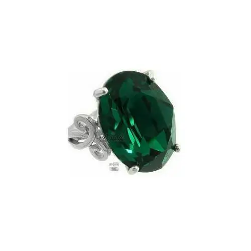 Swarovski special pierścionek emerald srebro Arande