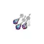 SWAROVSKI unikatowy komplet VITRAIL ORCHIDEA SREBRO, 700918 Sklep