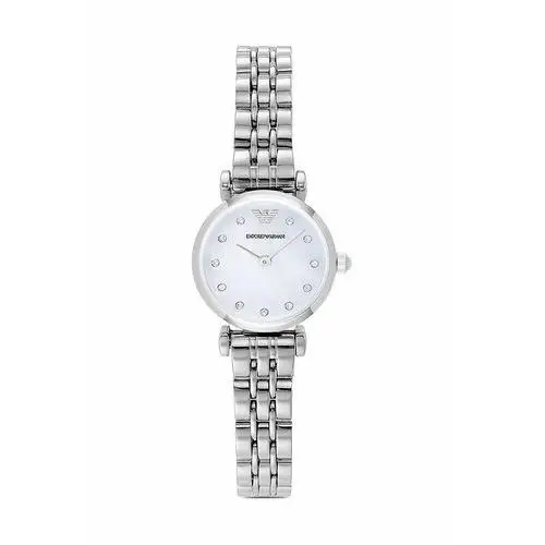 Emporio Armani zegarek damski kolor srebrny, AR1961