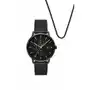 Armani Exchange zegarek i naszyjniki kolor czarny AX7162SET Sklep