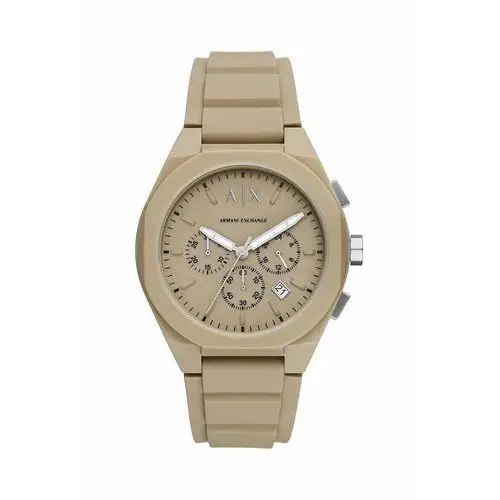 Armani Exchange zegarek męski kolor beżowy, AX4162