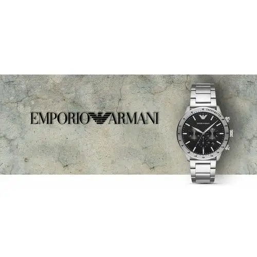 Zegarek EMPORIO ARMANI - Men's Stainless Steel Cronograph AR11241 Silver 4