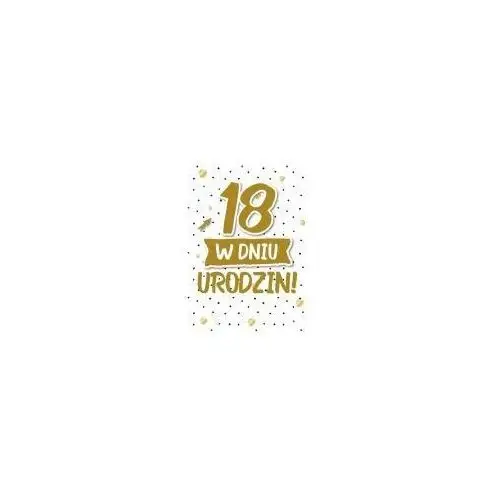Karnet urodziny osiemnastka gm-824 Armin style