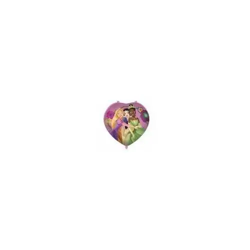 Balon foliowy 46cm Serce Princess Live Your Story