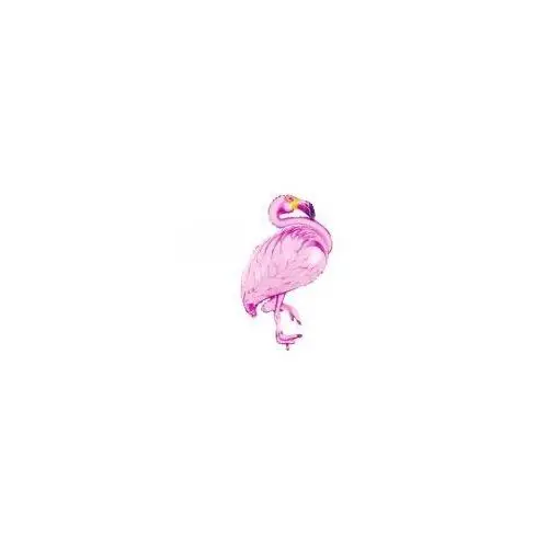 Balon foliowy Flaming różowy 70x95 cm