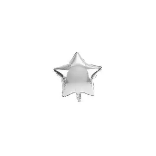 Balon foliowy gwiazda srebrny